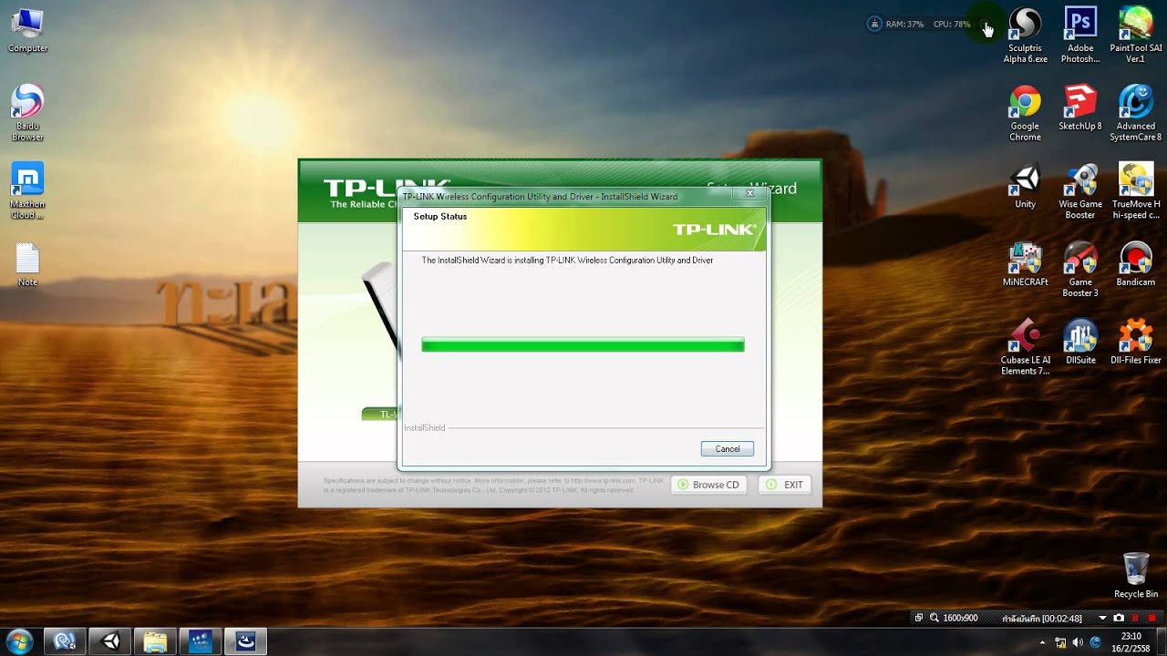 tp link drivers windows 7